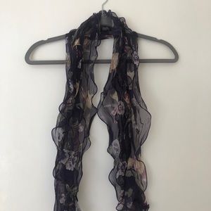 Floral, light, scarf